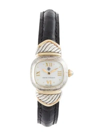 Pre-owned David Yurman Cable Watch In Multi