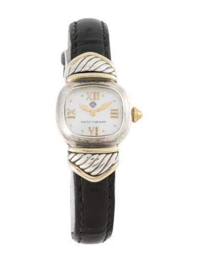 Pre-owned David Yurman Cable Watch In Multicolor