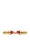 David Yurman Cablespira Ruby Ring In Gold