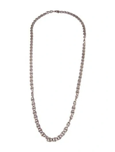 Pre-owned David Yurman Chain Link Necklace, 32" In Multi