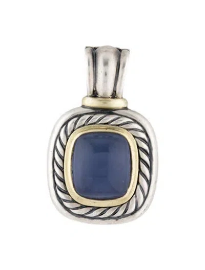 Pre-owned David Yurman Chalcedony Albion Pendant\ In Multi
