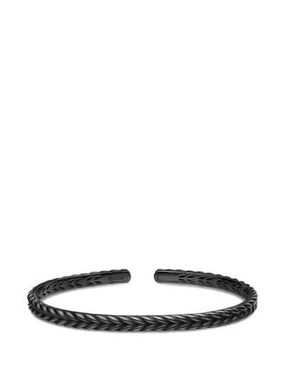 David Yurman Chevron Flex Bracelet In Black
