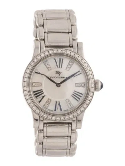 Pre-owned David Yurman Classic Watch, 30mm In Multicolor