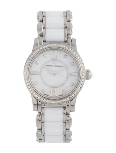 Pre-owned David Yurman Classic Watch, 35mm In Multi