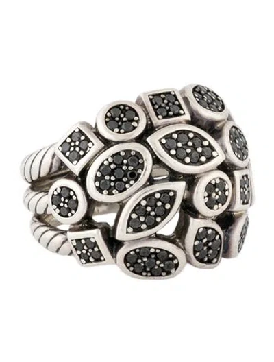 Pre-owned David Yurman Confetti Cocktail Ring In Multi