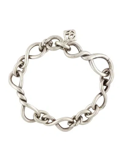 Pre-owned David Yurman Continuance Medium Chain Bracelet, 6.75" In Multi