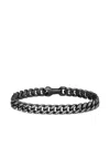 David Yurman Diamond Chain Bracelet In Black