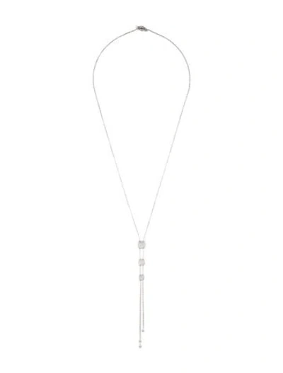 Pre-owned David Yurman Diamond Châtelaine Y Necklace, 26" In Multi