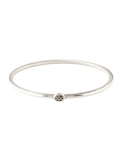 Pre-owned David Yurman Diamond Confetti Bangle, 8.25" In Multi