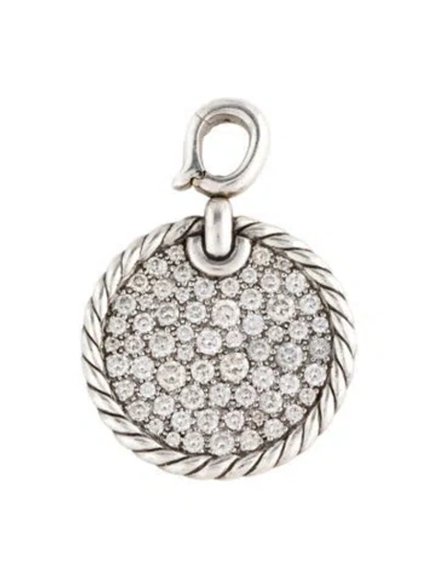 Pre-owned David Yurman Diamond Elements Amulette Pendant In Multi