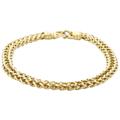 Pre-owned David Yurman Double Strand Necklace In Multi