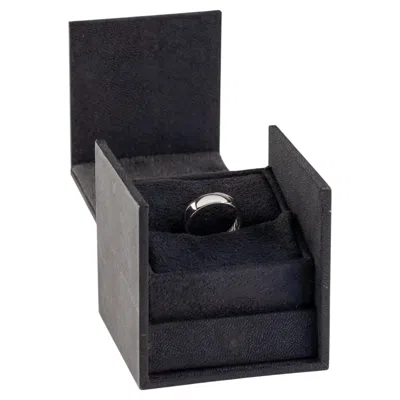 Pre-owned David Yurman Dy Classic Platinum Band W/ Original Box Size 7.5 In Multiple