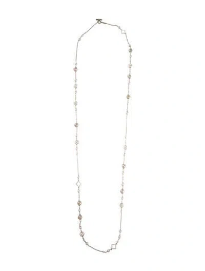 Pre-owned David Yurman Dy Elements Chain Necklace, 47.5" In Multi