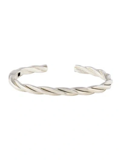 Pre-owned David Yurman Dy Helios™ Cuff Bracelet, 6.25" In Multi