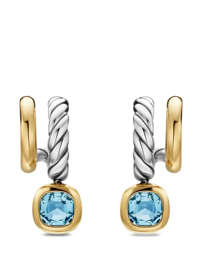 David Yurman Dy Mercer® Color Two Row Drop Earrings In Pattern