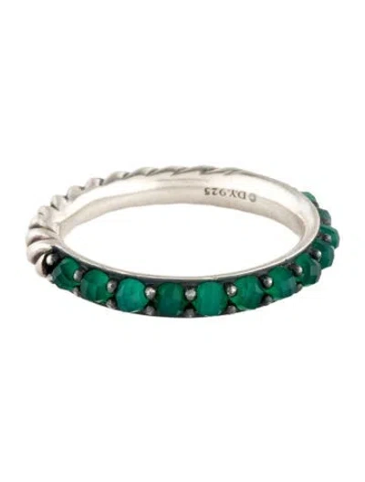 Pre-owned David Yurman Dyed Chalcedony Berries Cable Band In Multicolor
