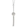 David Yurman Elements Necklace In Sterling Silver 1.4 Ctw In Silver