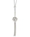 David Yurman Elements Necklace In Sterling Silver 1.4 Ctw In Metallic