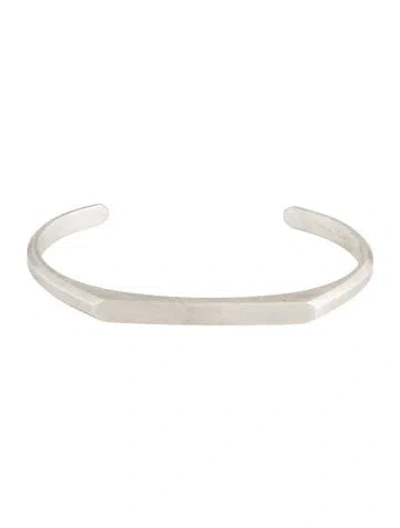 Pre-owned David Yurman Id Cuff, 7.25" In Multi