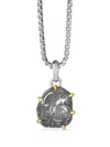 David Yurman Libra Zodiac Amulet Enhancer In Silver