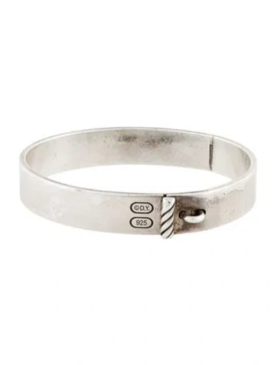 Pre-owned David Yurman Lock Bracelet, 6.5" In Multi