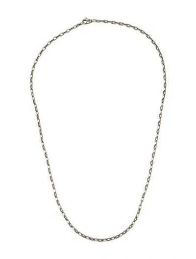 Pre-owned David Yurman Madison Chain Necklace, 24" In Multi