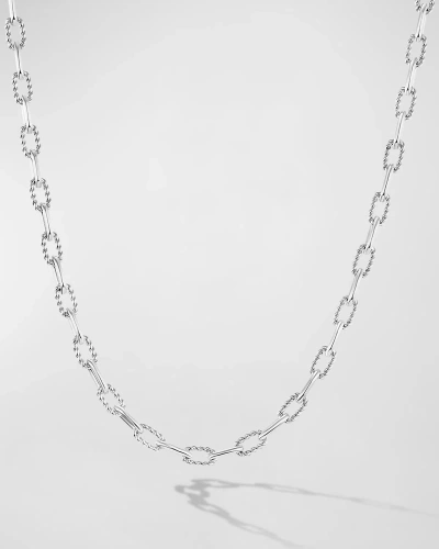 David Yurman Madison Chain Necklace In Silver, 3mm, 16"l In Ss