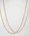DAVID YURMAN MADISON THIN CHAIN LINK NECKLACE IN 18K GOLD, 3MM, 36"L