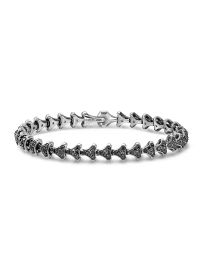 David Yurman Men's Armory Link Bracelet In Black