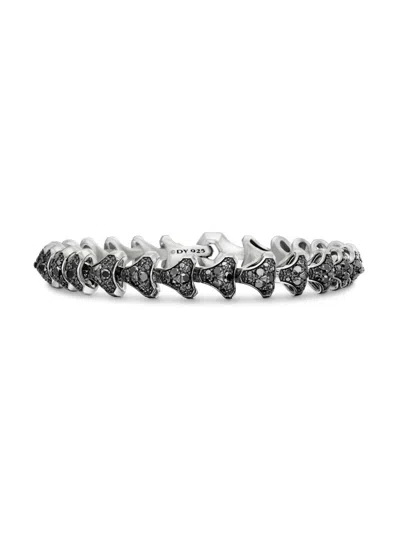 David Yurman Men's Armory Link Bracelet In Sterling Silver In Metallic