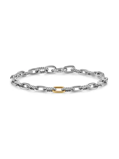 David Yurman Men's Dy Madison Chain Bracelet In Sterling Silver