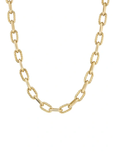 David Yurman Men's Dy Madison Chain Necklace In 18k Yellow Gold