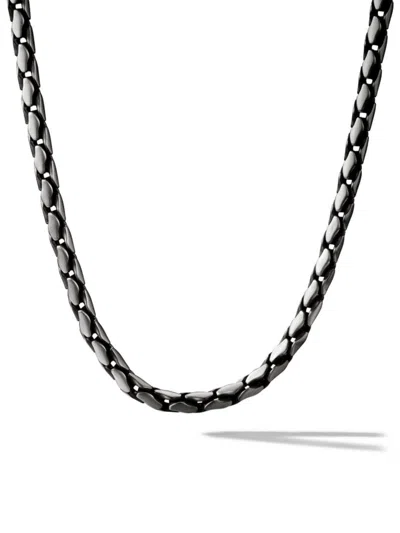 David Yurman Men's Fluted Chain Necklace In Sterling Silver, 5mm