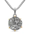 David Yurman Poseidon Amulet In Metallic
