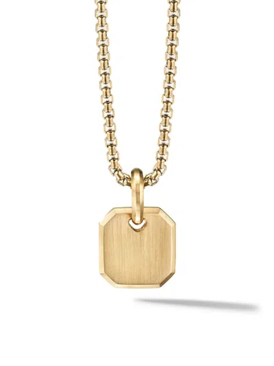 David Yurman Men's Roman Amulet In 18k Yellow Gold, 15mm