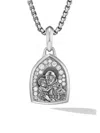 David Yurman Men's St. Anthony Amulet In Sterling Silver In Metallic