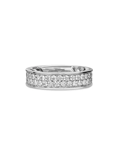 David Yurman Men's Streamline Band Ring In Sterling Silver In Metallic