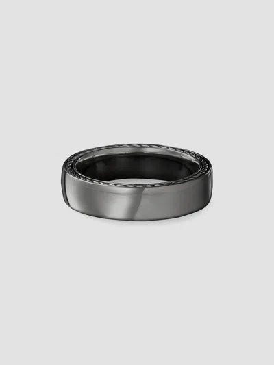 David Yurman Men's Streamline Band Ring In Sterling Silver, 6mm