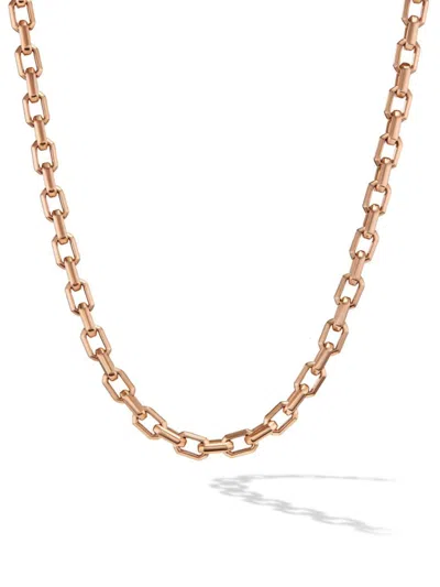 David Yurman Men's Streamline Heirloom Chain Link Necklace In 18k Rose Gold, 5.5mm