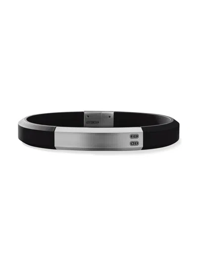 David Yurman Men's Streamline Id Bracelet In Black