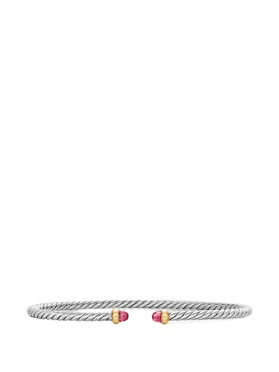 David Yurman Micro Cable Flex® Bracelet In Metallic