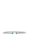 David Yurman Micro Cable Flex® Bracelet In Silver