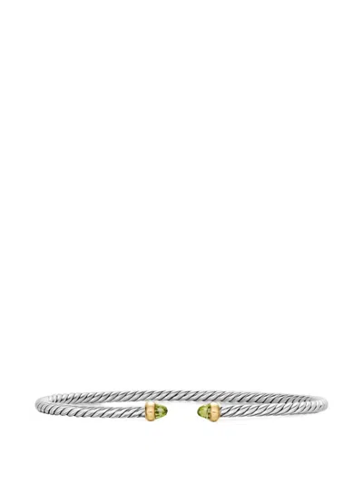 David Yurman Micro Cable Flex® Bracelet In Silver