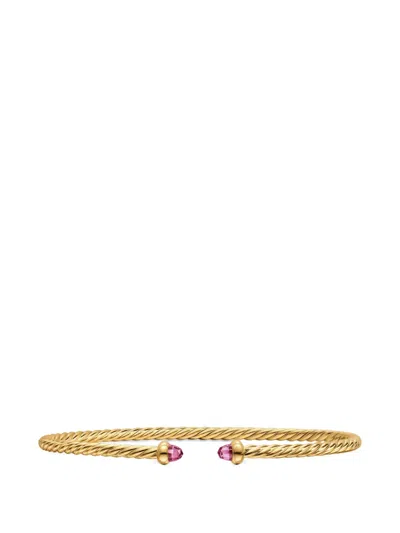 David Yurman Micro Cablespira® Flex Bracelet In Gold
