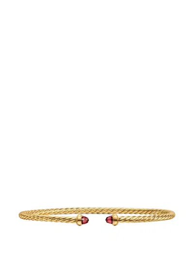 David Yurman Micro Cablespira® Flex Bracelet In Gold