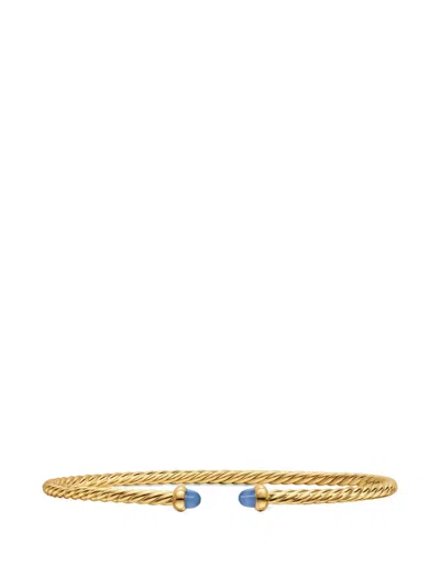 David Yurman Micro Cablespira® Flex Bracelet In Gold