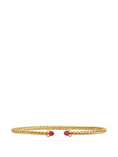 David Yurman Micro Cablespira® Flex Bracelet In Orange