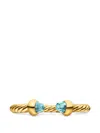 David Yurman Micro Cablespira® Flex Open Ring In Gold