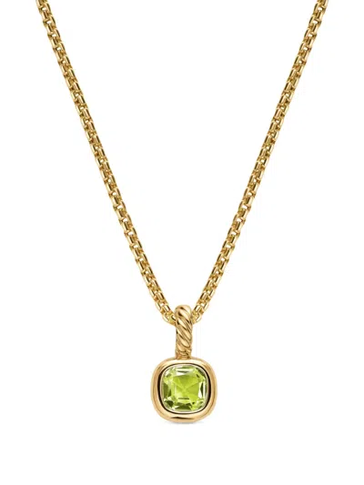 David Yurman Mini Cushion Cut Amulet In Pattern