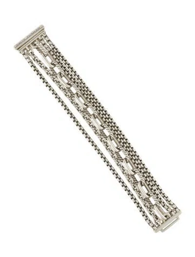 Pre-owned David Yurman Multi Row Chain Bracelet